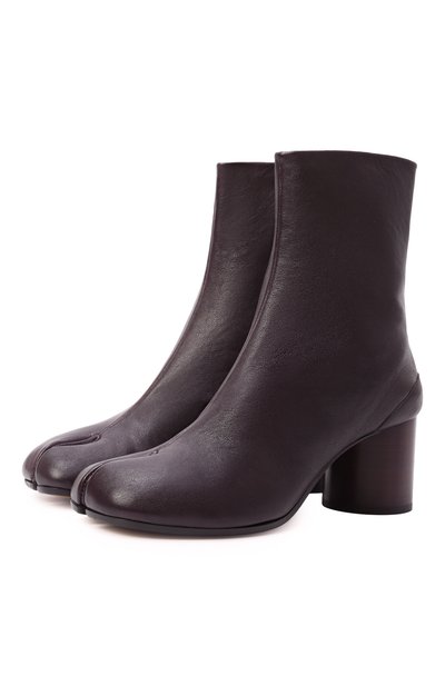 Женские кожаные ботильоны tabi MAISON MARGIELA, арт. S58WU0246/P3753