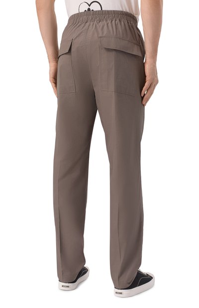 Хлопковые брюки RICK OWENS, арт. RU01E5390/P, фото 4