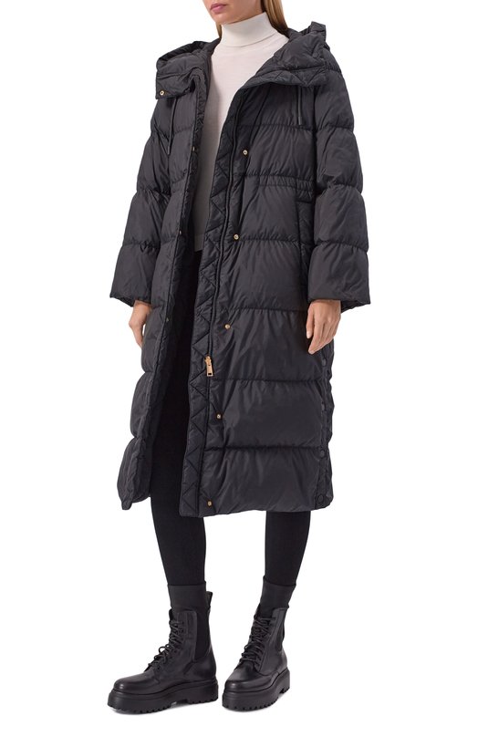 Пуховик Weekend Max Mara N0VAK Чёрный  N0VAK Фото 2