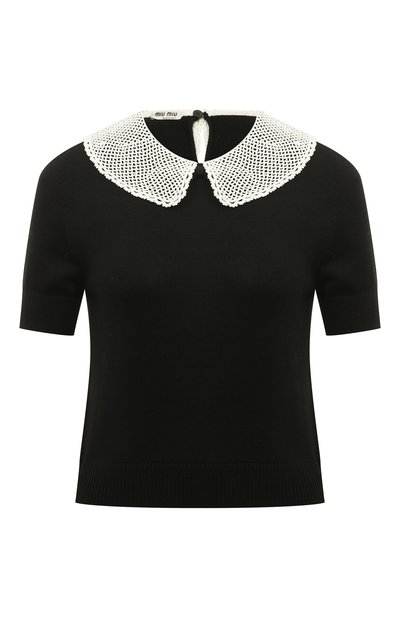 Шерстяной пуловер MIU MIU, арт. MML476-1Y9G-F0002, фото 1