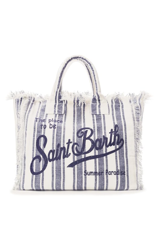 Сумка-тоут Vanity Linen MC2 Saint Barth STBA VANITY LINEN/01995H Синий STBA VANITY LINEN/01995H