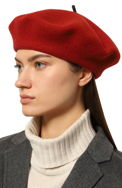 Шерстяной берет BRUNELLO CUCINELLI, арт. MCAP90136, фото 2
