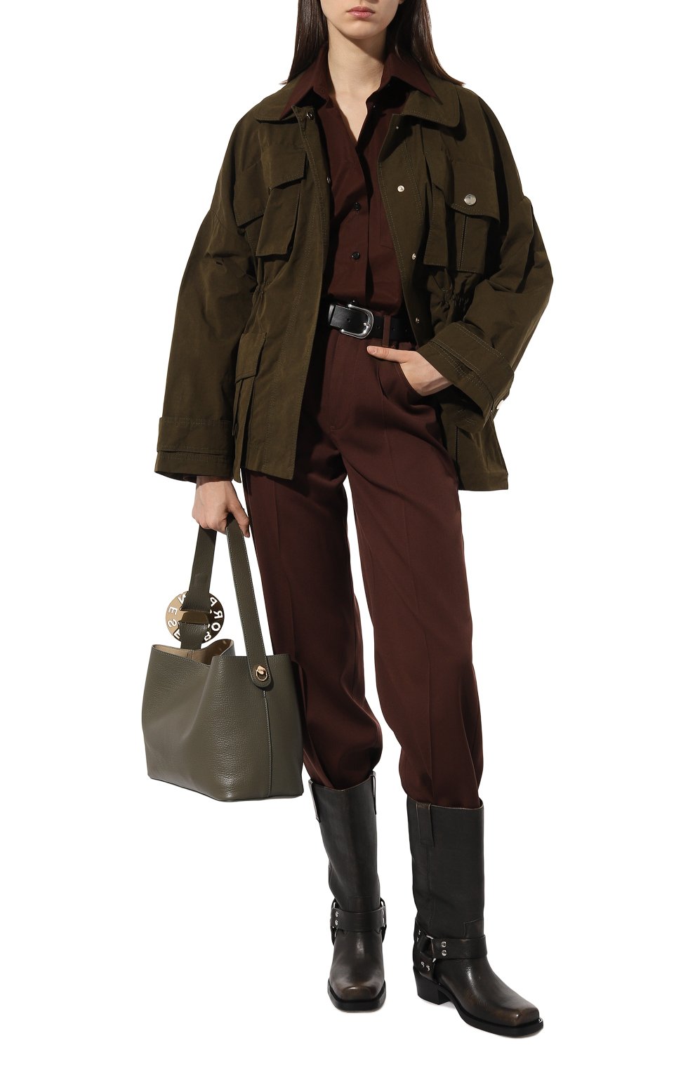 Сумка-тоут 011 small BORBONESE, арт. 924096, фото 8