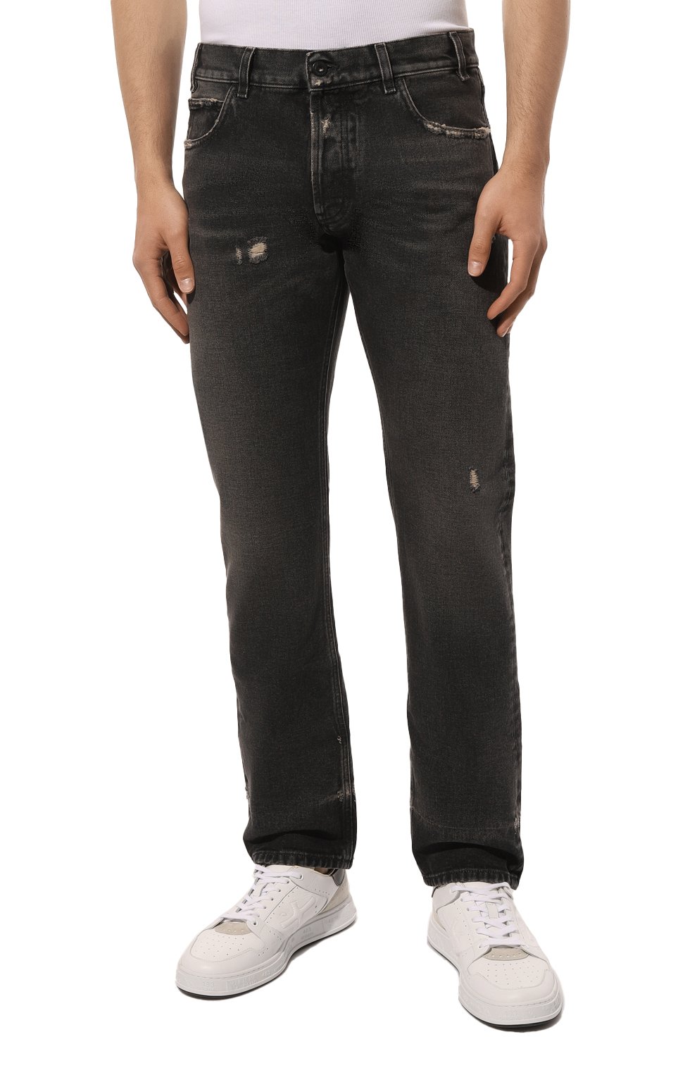 Джинсы MARCELO BURLON, арт. CMYA031F22DEN0031010, фото 3