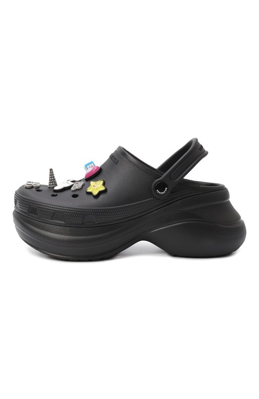 Резиновые сабо Balenciaga x Crocs Balenciaga 720762/W0F0W Чёрный  720762/W0F0W Фото 4