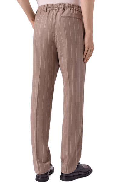 Шерстяные брюки BERWICH бежевого цвета по цене 44000 руб., арт. SPIAGGIA 20/AN1277, фото 4 Шерстяные брюки BERWICH, арт. SPIAGGIA 20/AN1277, фото 4