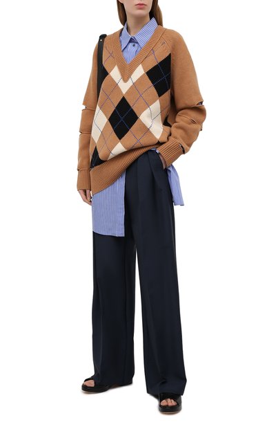 Свитер из шерсти и кашемира BURBERRY, арт. 8037240, фото 2