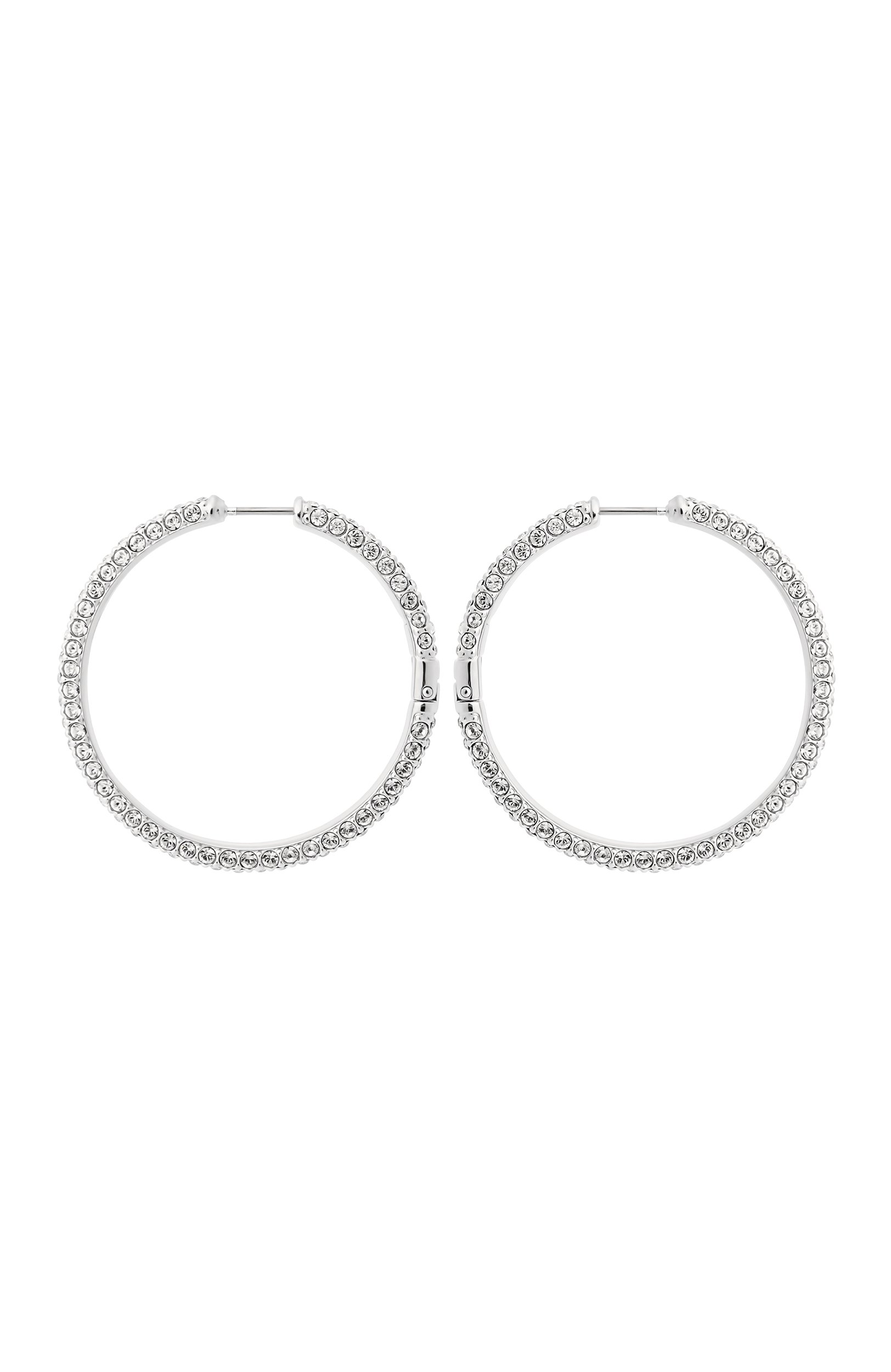 Серьги dextera SWAROVSKI серебряного цвета по цене 19850 руб., арт. 5754156, фото 1 Серьги dextera SWAROVSKI, арт. 5754156, фото 1