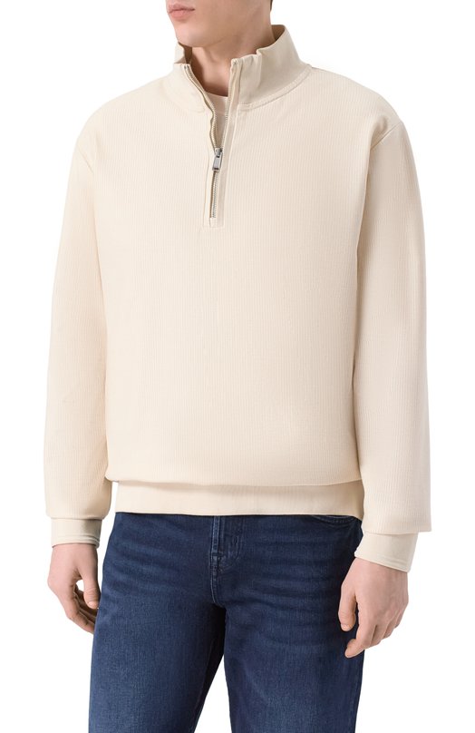 Анорак из хлопка и лиоцелла BOSS 50555280 Кремовый  50555280 Фото 3