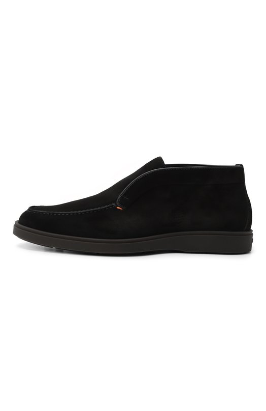 Замшевые ботинки Detroit Santoni MGDG17823SM0AGEXG76 Чёрный  MGDG17823SM0AGEXG76 Фото 4