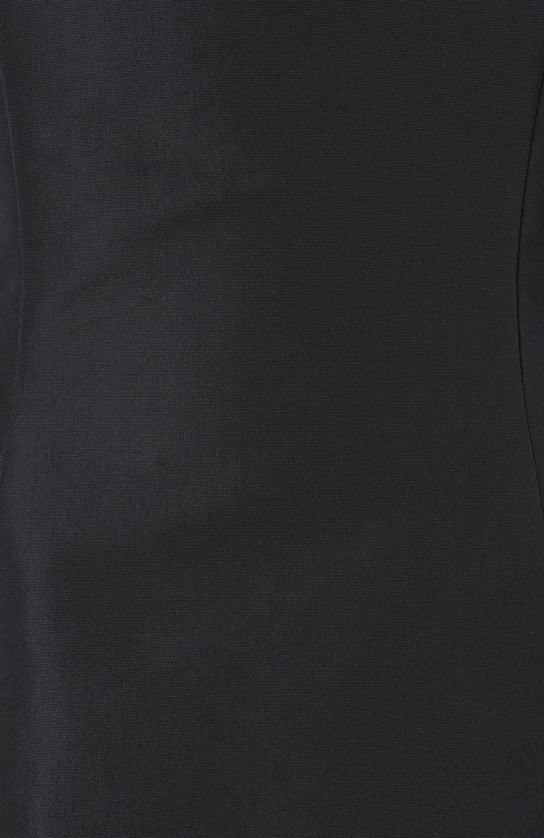 Женское платье NINA RICCI черного цвета, арт. 24ACR0036PL0440 | Фото 6 (Материал сплава: Проставлено; Материал внешний: Синтетический материал; Рукава: Длинные; Длина Ж (юбки, платья, шорты): Мини; Драгоценные камни: Проставлено; Случай: Коктейльный; Стили: Кэжуэл; Женское Кросс-КТ: Платье-одежда)