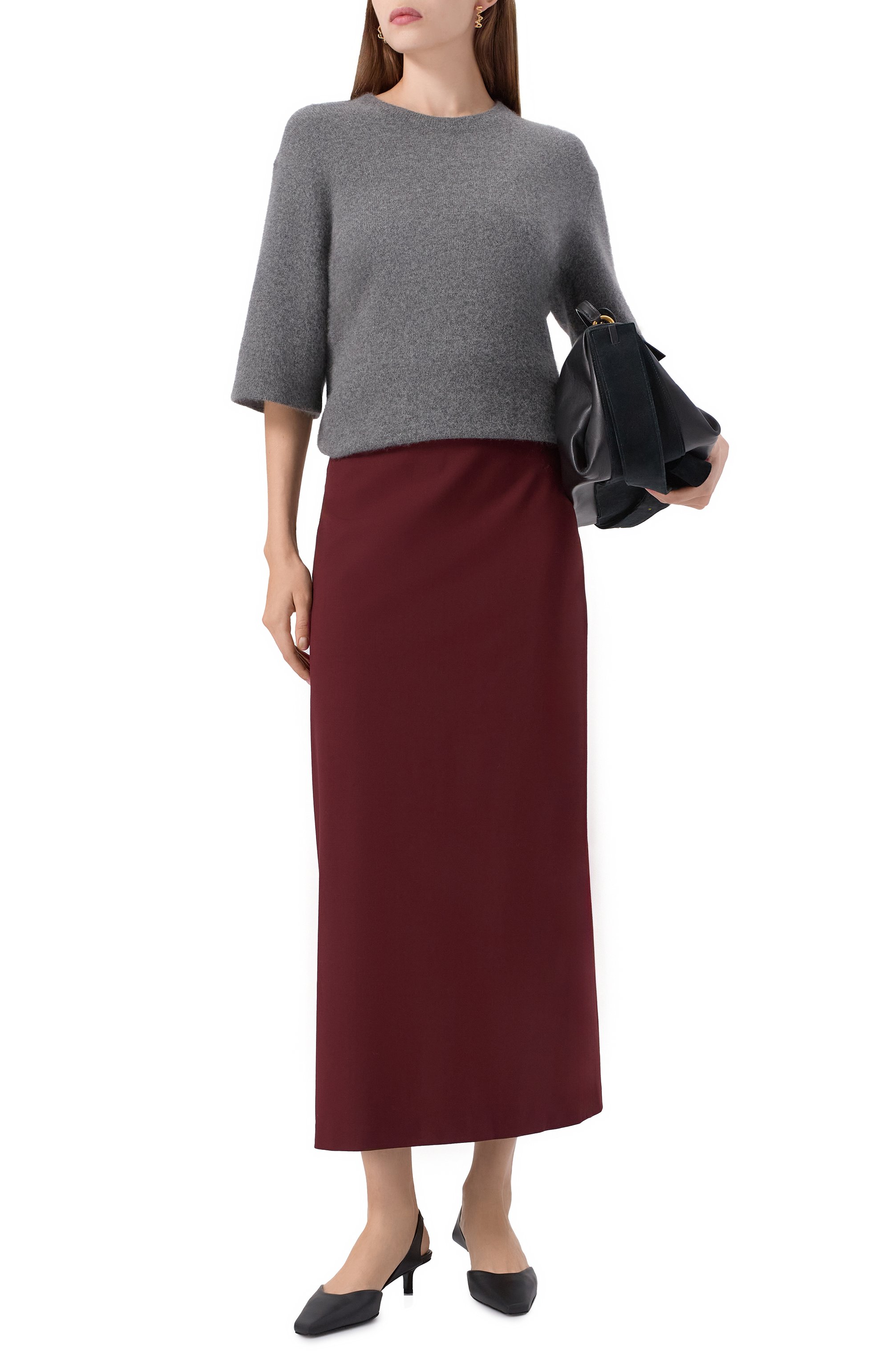 Шерстяная юбка LOULOU DE SAISON, арт. SAM0S LDS, фото 2