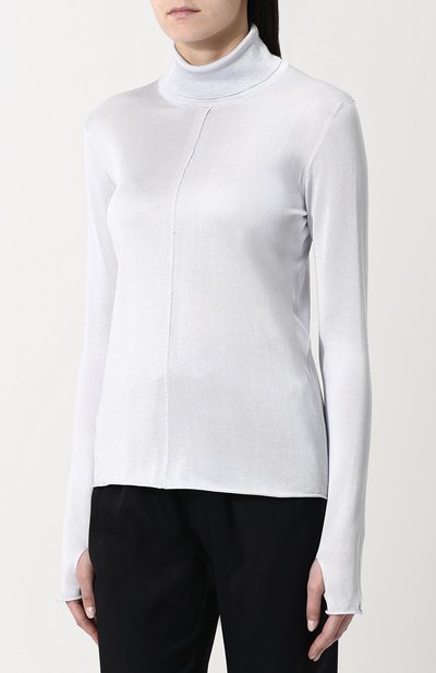 Однотонная шелковая водолазка TOM FORD, арт. MAK762-YAX162, фото 3