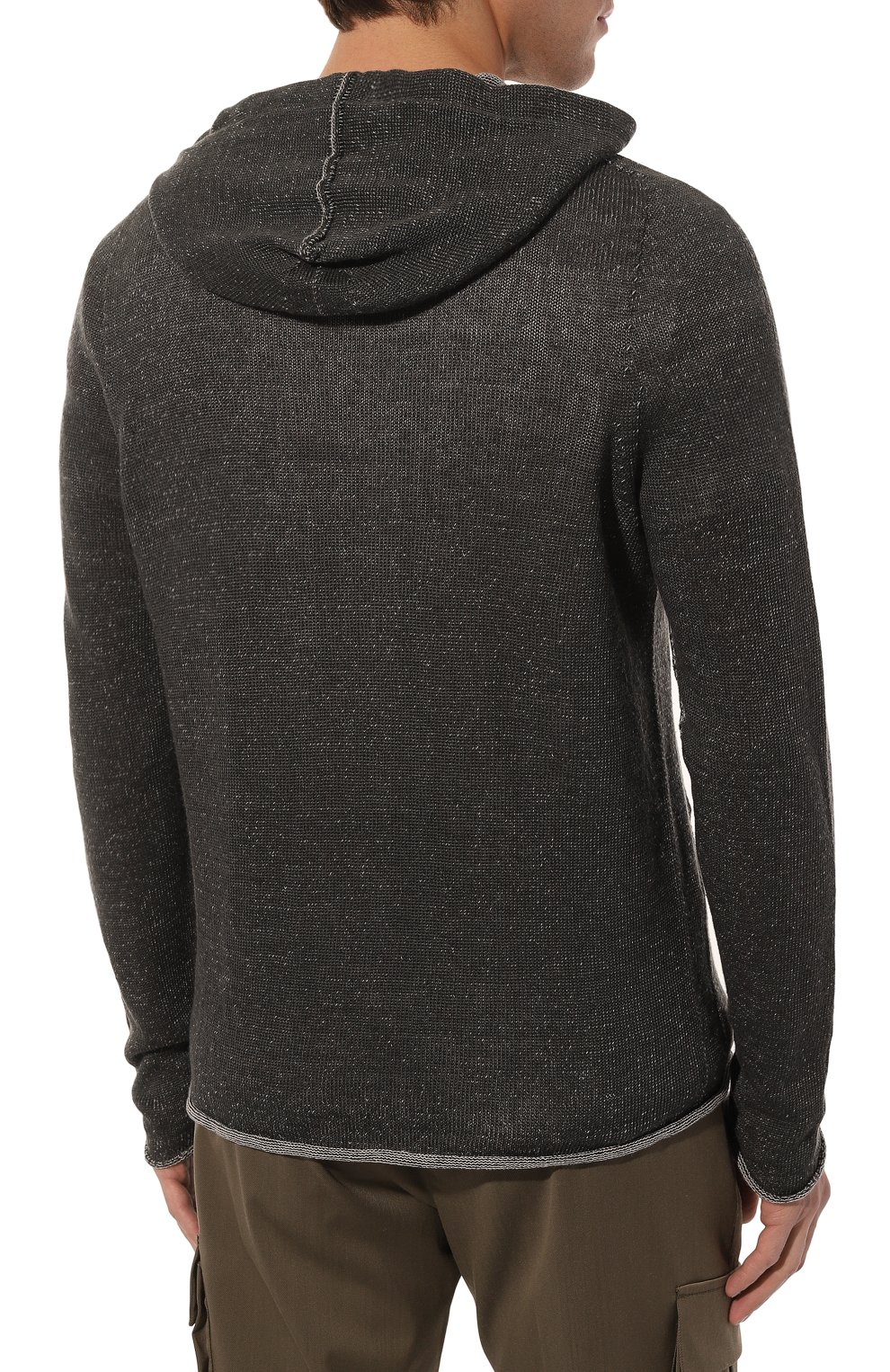 Кардиган изо льна и хлопка HANNES ROETHER, арт. 110510/FE12GAT0.121.101, фото 4