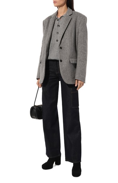 Замшевые ботильоны betty AGL, арт. D268503PCVEL0U0000, фото 2