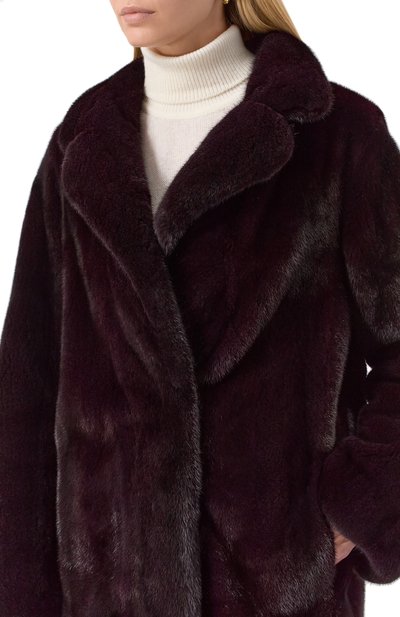 Шуба из норки MVST, арт. M25.1PW.F005/MINK, фото 5