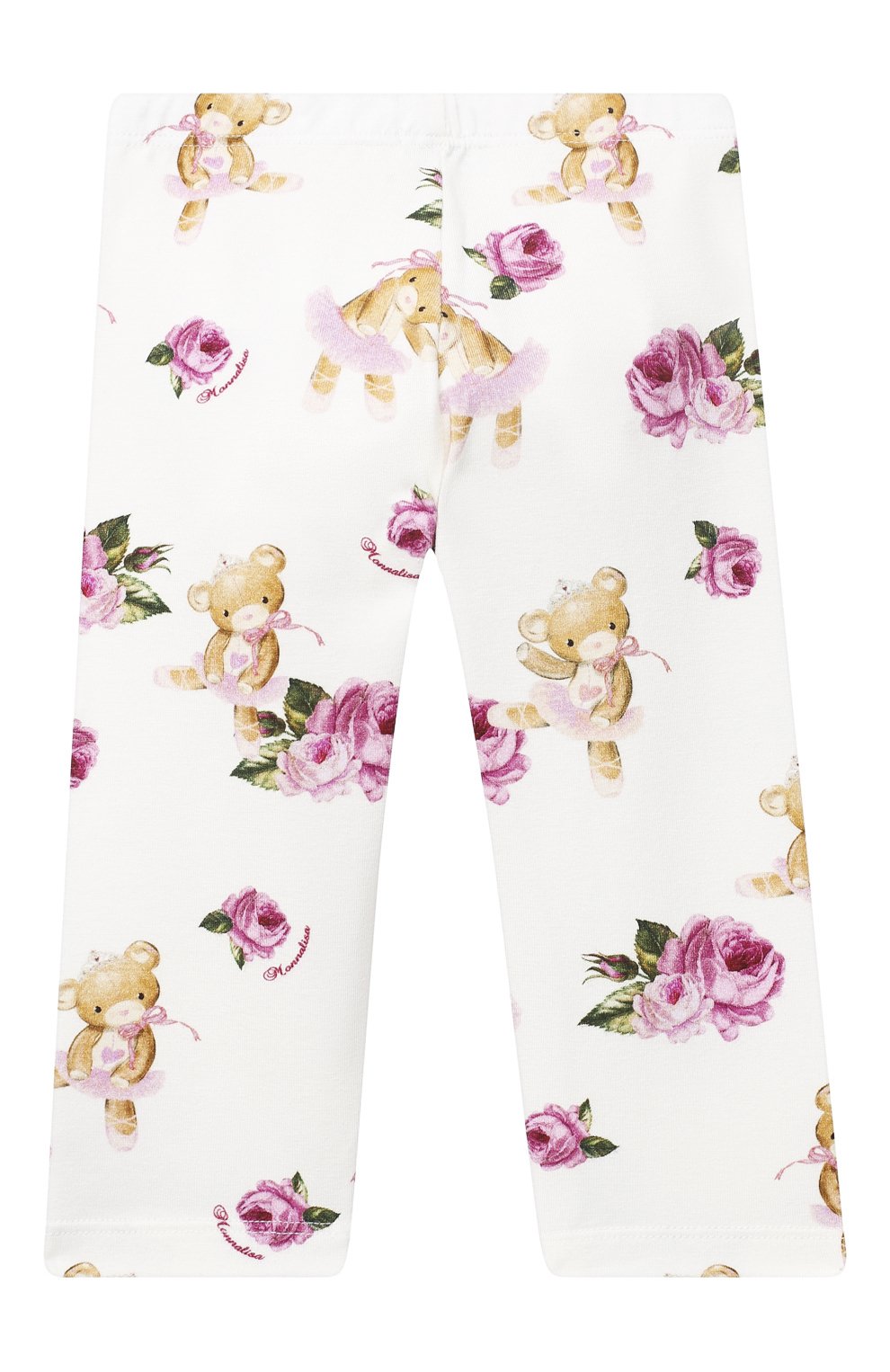 Хлопковые леггинсы MONNALISA, арт. 316404, фото 2