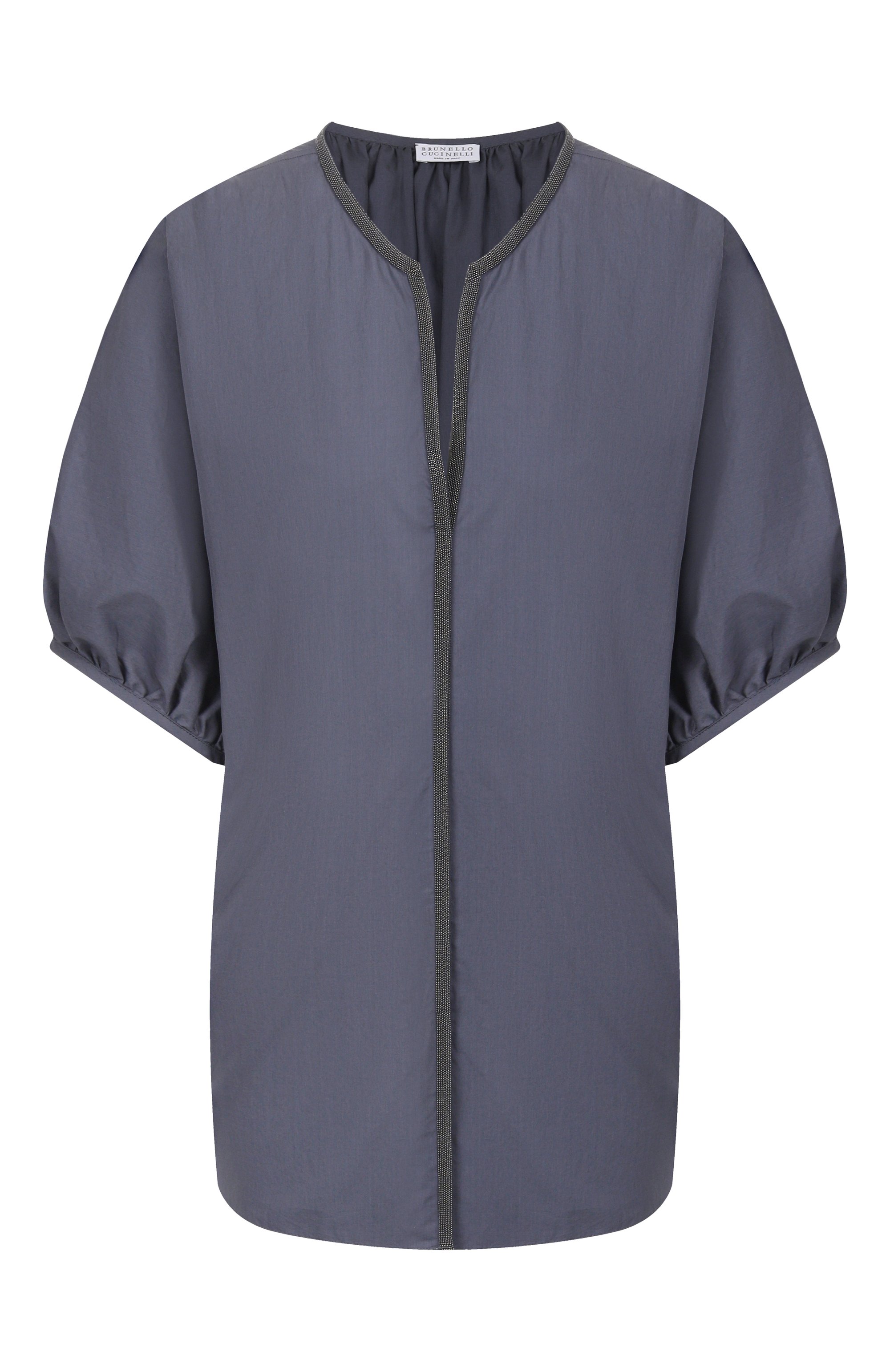 Хлопковая блузка BRUNELLO CUCINELLI, арт. M0H93HB802, �фото 1