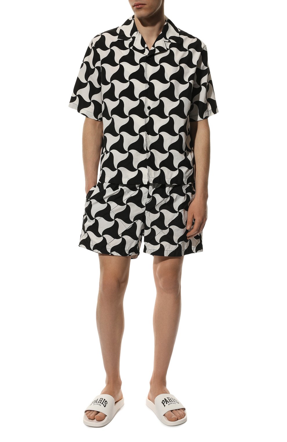 Резиновые шлепанцы pool BALENCIAGA, арт. 689031/W1S9A, фото 2