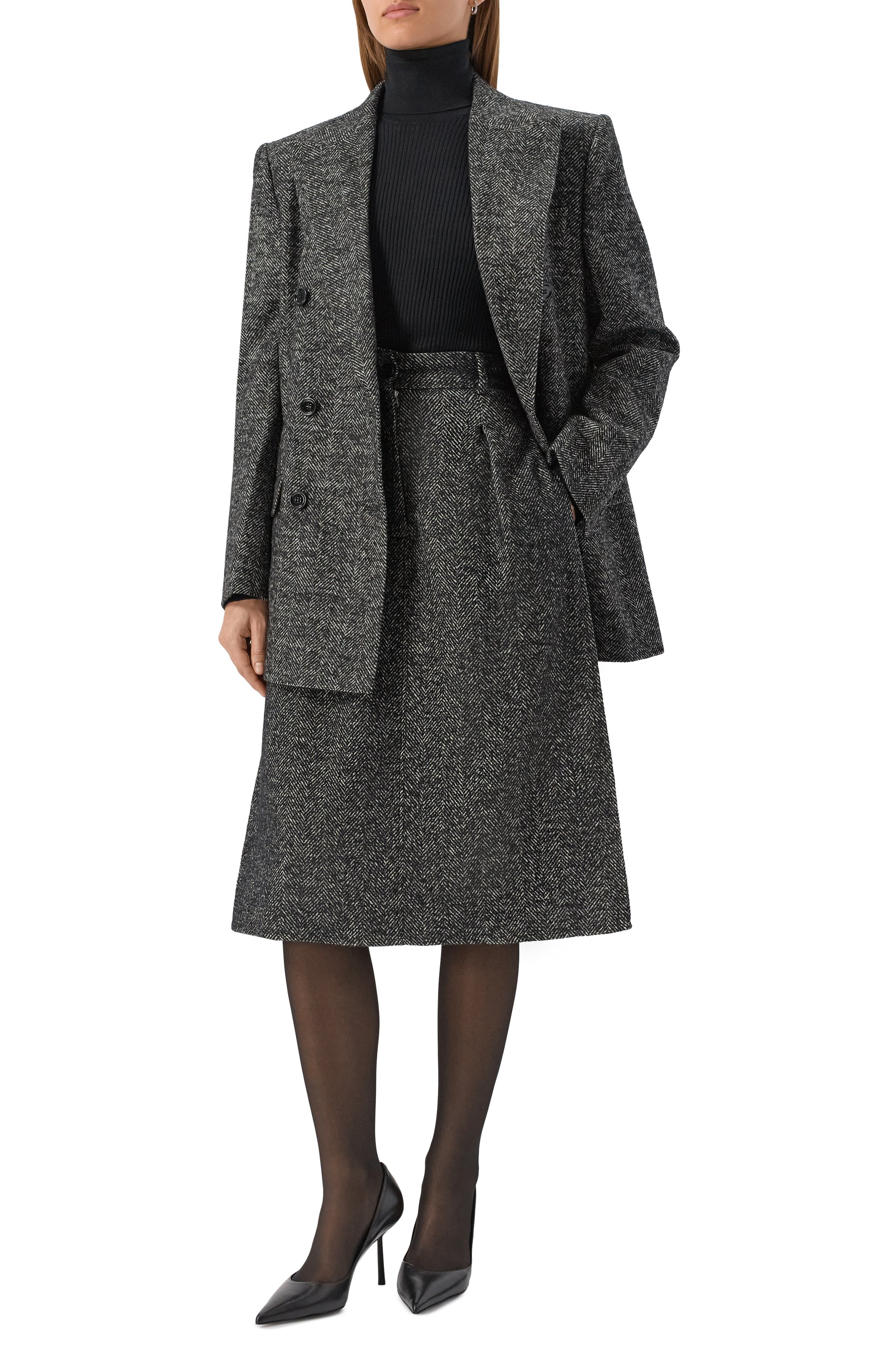 Шерстяная юбка DOLCE & GABBANA, арт. F4C6DT/FCBAJ, фото 2