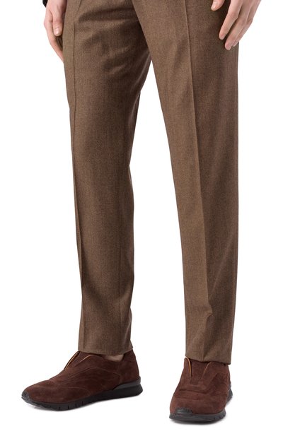 Замшевые кроссовки KITON, арт. USSA107N0097703, фото 3