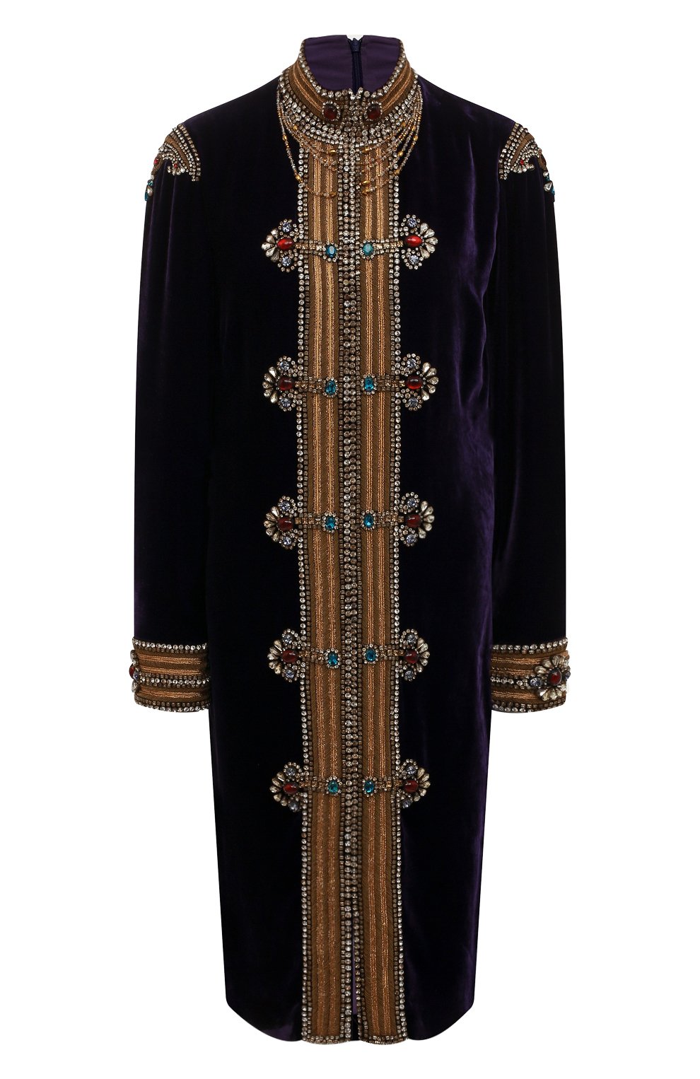 Платье из вискозы и шелка RALPH LAUREN, арт. 290736356, фото 1