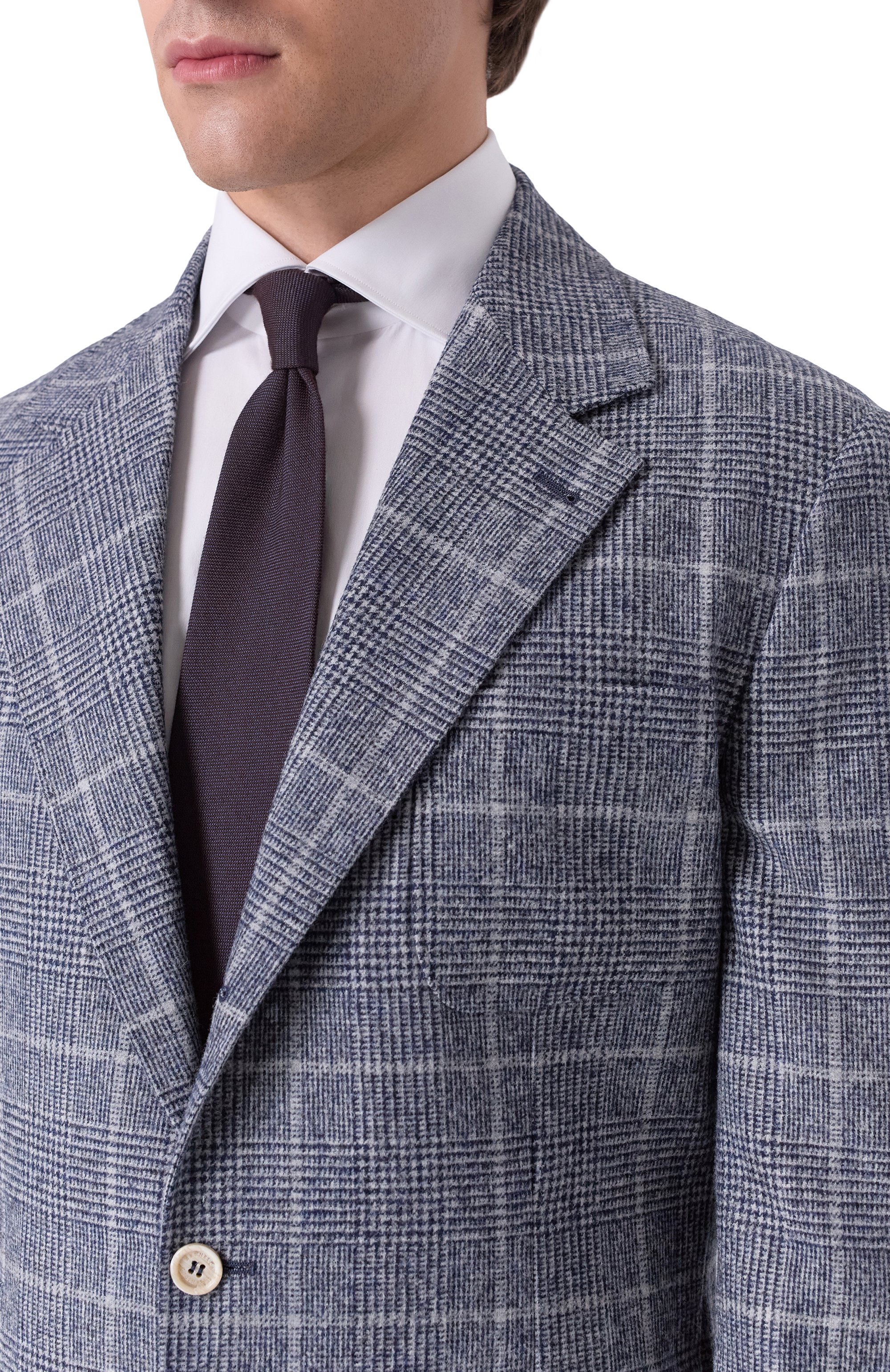 Шерстяной пиджак BRUNELLO CUCINELLI, арт. MV4037BND, фото 6