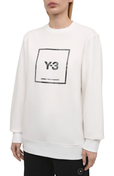 Хлопковый свитшот Y-3, арт. GV6058/W, фото 3
