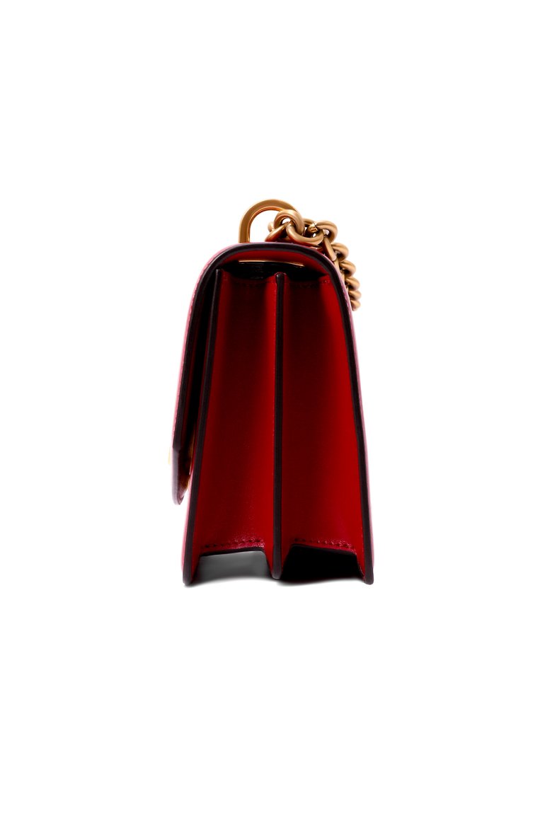 Женская сумка vain small VALENTINO красного цвета, арт. 6W2B0R17/GCB | Фото 4 (Размер: small; Материал сплава: Проставлено; Материал: Натуральная кожа; Драгоценные камни: Проставлено)