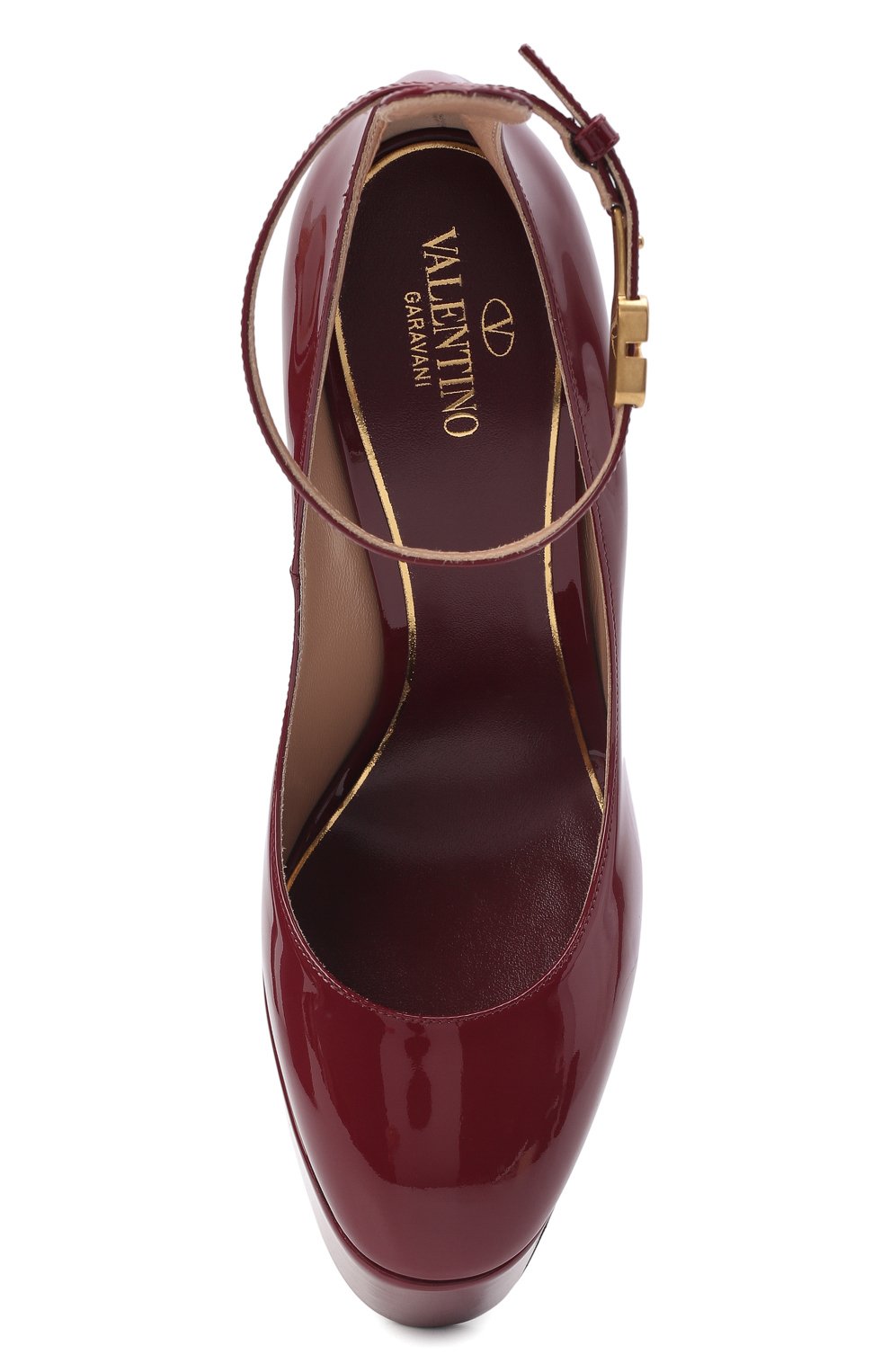 Кожаные туфли valentino garavani tan-go VALENTINO, арт. XW2S0DQ3/VNE, фото 6