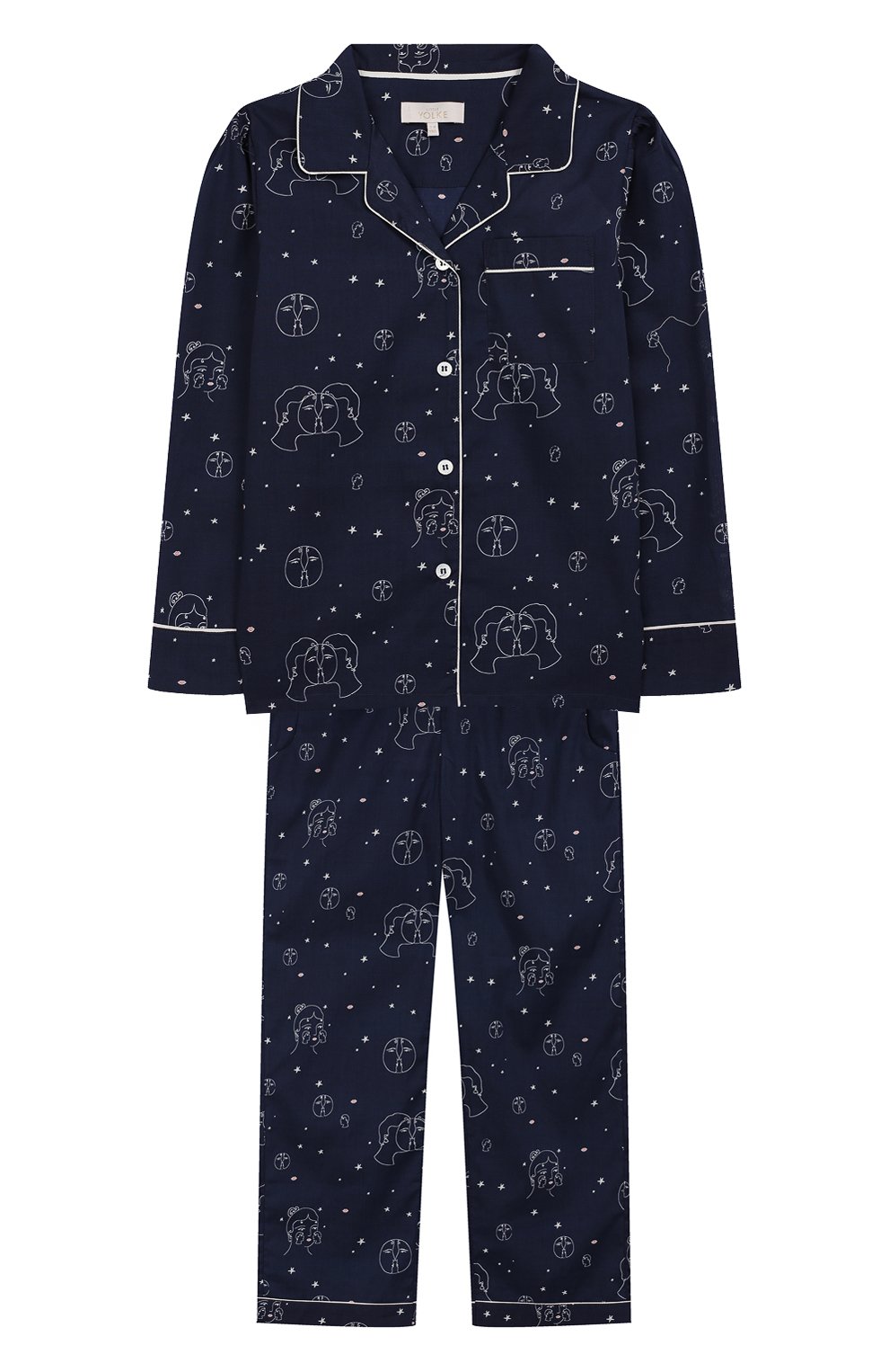 Хлопковая пижама LITTLE YOLKE, арт. AW19-12C-TL-EC/1-8Y, фото 1