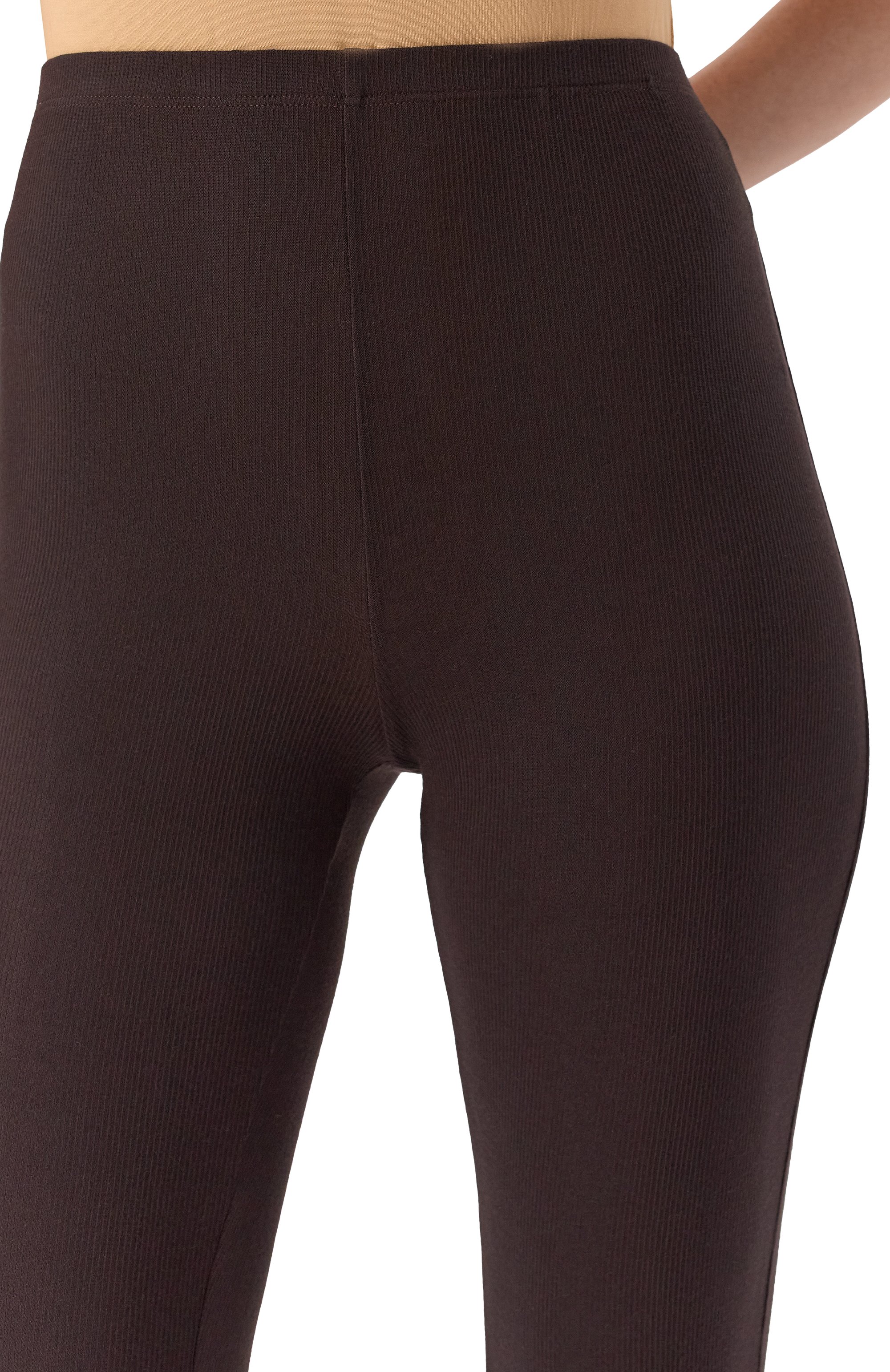 Легинсы ANDREA YA'AQOV коричневого цвета по цене 38050 руб., арт. 25WTIB47./M0DAL, фото 5 Легинсы ANDREA YA'AQOV, арт. 25WTIB47./M0DAL, фото 5