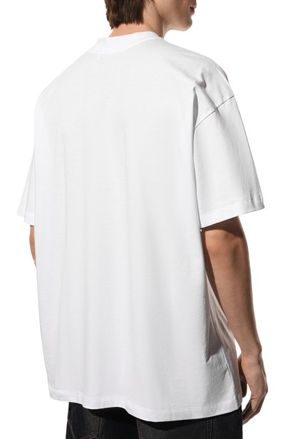 Хлопковая футболка MSGM, арт. 3340MM101 227798, фото 4