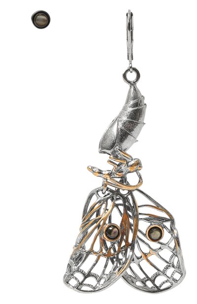 Асимметричные серьги бабочка MIDGARD PARIS, арт. 5708, фото 1