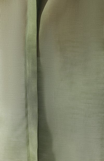 Рубашка из смеси хлопка и шелка JIL SANDER NAVY зеленого цвета по цене 32300 руб., арт. JNWM6008A/JM2550, фото 5 Рубашка из смеси хлопка и шелка JIL SANDER NAVY, арт. JNWM6008A/JM2550, фото 5