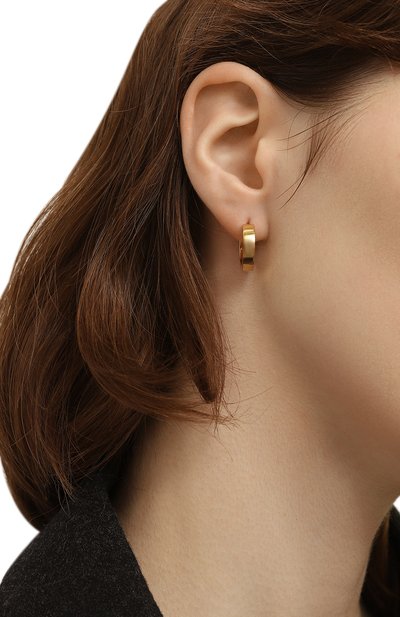 Серьги NUMBERING золотого цвета по цене 16600 руб., арт. 7113/G0LD, фото 2 Серьги NUMBERING, арт. 7113/G0LD, фото 2