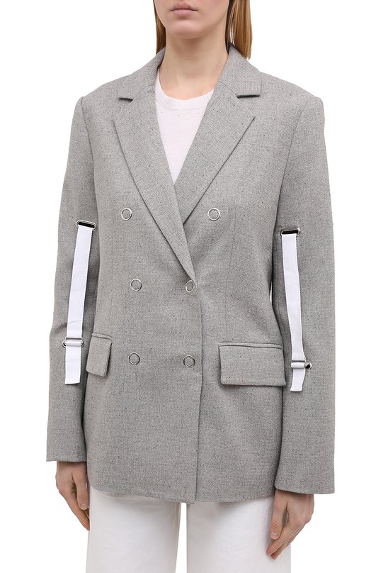 Жакет Tibi Серый, фото 3