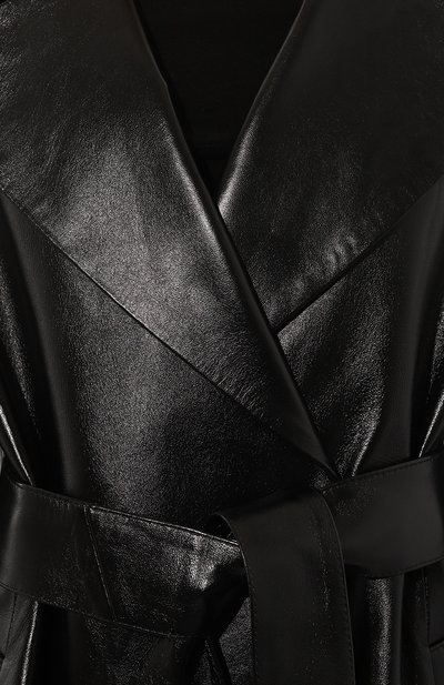 Кожаный плащ GOOROO, арт. LCT002-6000-900-FW24/25, фото 5