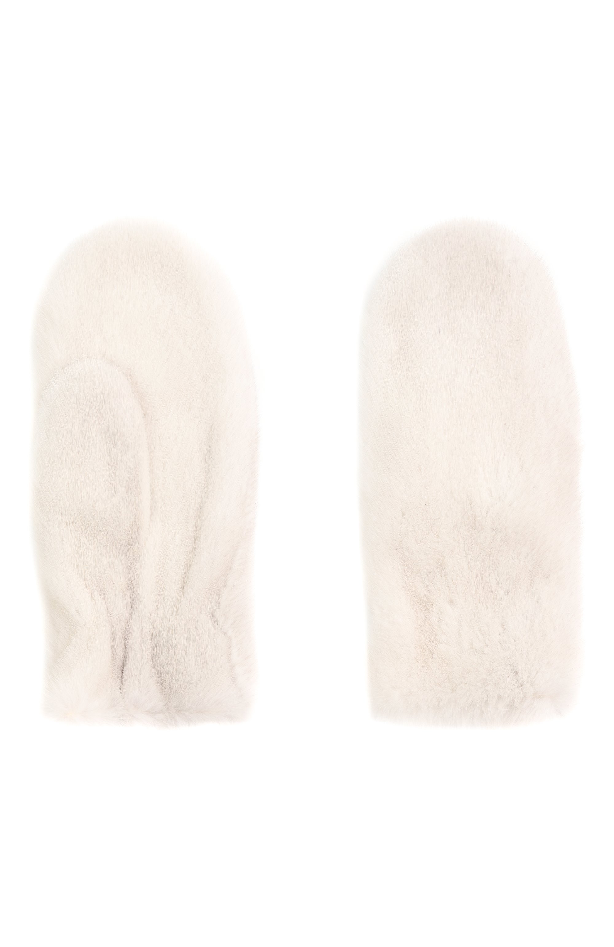 Меховые варежки из норки VICTORIA KUSENKOVA молочного цвета по цене 84480 руб., арт. 601670008105, фото 2 Меховые варежки из норки VICTORIA KUSENKOVA, арт. 601670008105, фото 2