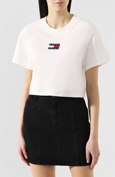 Хлопковая футболка TOMMY HILFIGER, арт. DW0DW07148, фото 3