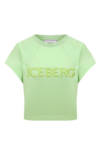 Женская хлопковая футболка ICEBERG, арт. 22E I2P0/F011/6307
