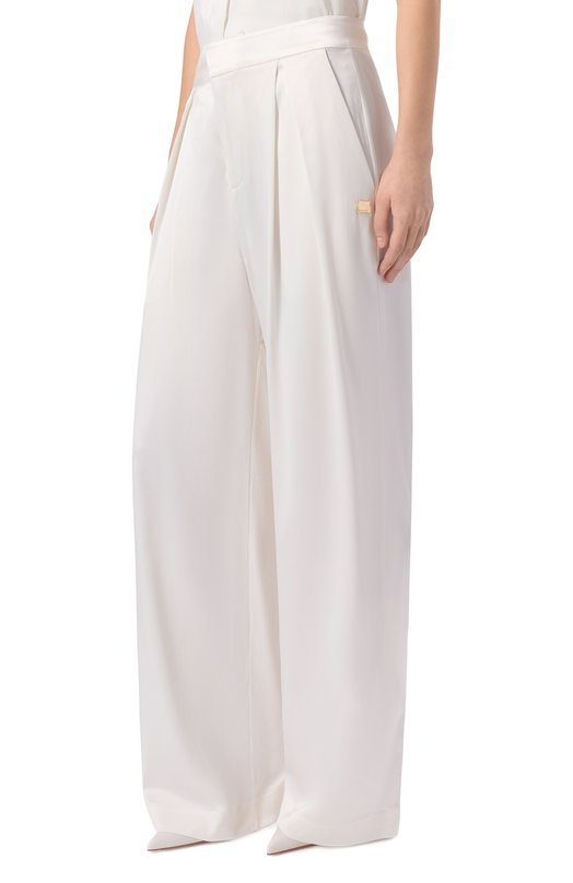 Атласные брюки Daname 326SS3805A Белый  326SS3805A Фото 3