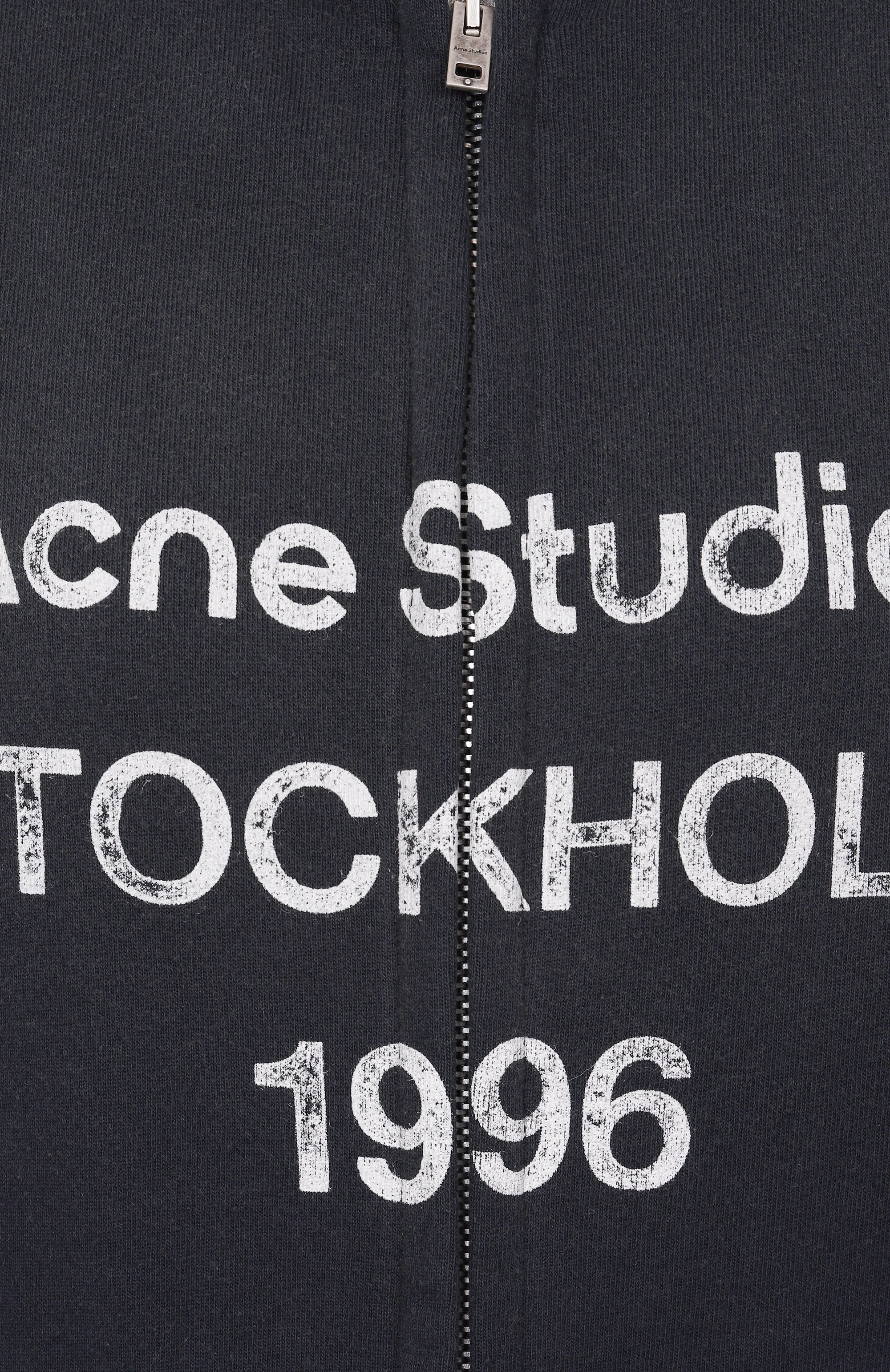 Хлопковая толстовка ACNE STUDIOS темно-серого цвета по цене 75650 руб., арт. FN-UX-SWEA000052/CI0189, фото 6 Хлопковая толстовка ACNE STUDIOS, арт. FN-UX-SWEA000052/CI0189, фото 6