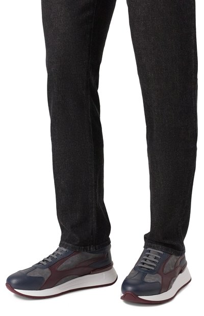 Кожаные кроссовки STEFANO RICCI, арт. UZ26EG6634/VDSNWY, фото 3