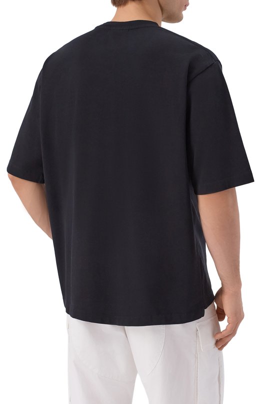 Хлопковая футболка Dsquared2 S74GD1521/D20106 Чёрный  S74GD1521/D20106 Фото 4