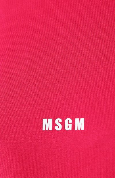 Хлопковая футболка MSGM, арт. 2842MDM100 207498, фото 5