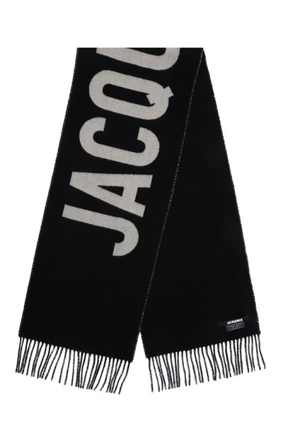 Шерстяной шарф JACQUEMUS, арт. 22H226AC4355007, фото 5