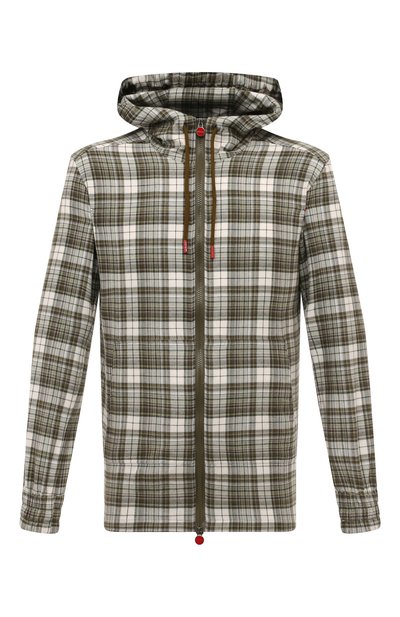 Мужская хлопковая рубашка KITON, арт. UMC010H0907202