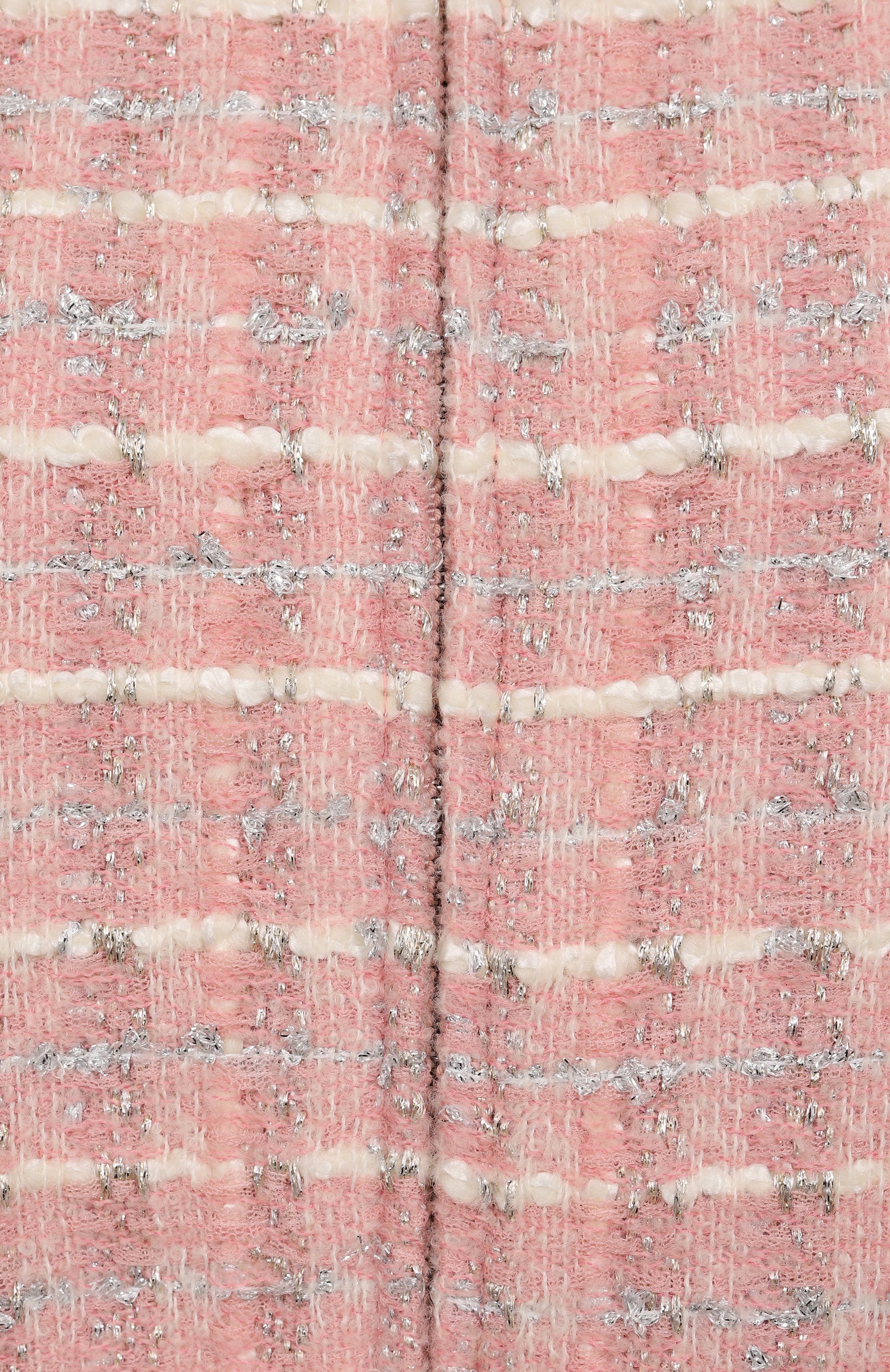 Твидовый бомбер MVST розового цвета по цене 250500 руб., арт. 25E/X2P/0/0041/3056, фото 6 Твидовый бомбер MVST, арт. 25E/X2P/0/0041/3056, фото 6