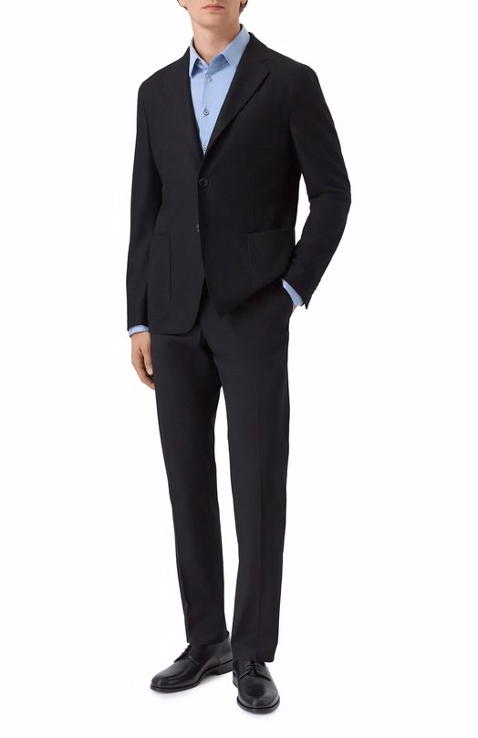 Кашемировый пиджак Giorgio Armani GM000248/TE10115 Чёрный  GM000248/TE10115 Фото 2